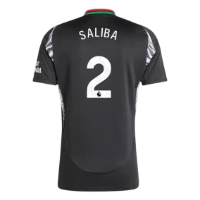 Seconda Maglia Saliba Arsenal 2024/2025